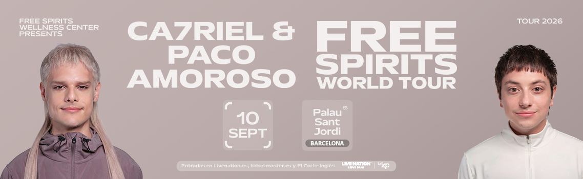 Ca7riel & Paco Amoroso | Palau Sant Jordi